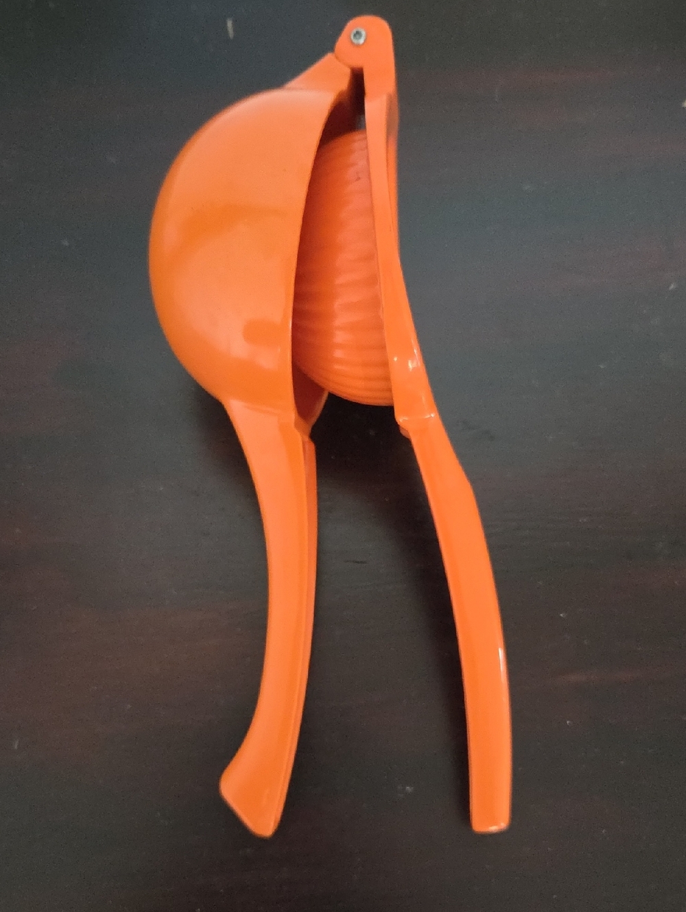 Metal Orange Lemon Lime Juicer Manual Press Hinged Squeezer Citrus